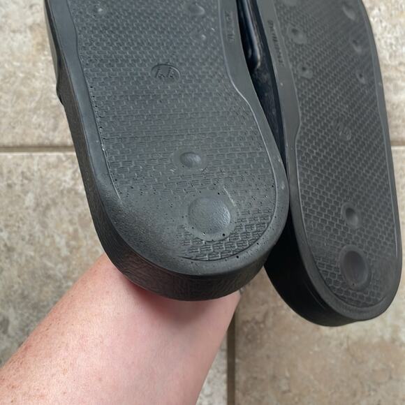 PALM ANGELS SLIDERS Sandals Black - Picture 11 of 16